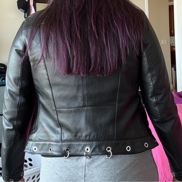 Versace Collection leather jacket - Picture 9 of 10